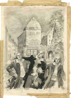 Бехтеев Владимир Георгиевич. Иллюстрация к книге М. Сизовой «Михайло Ломоносов»